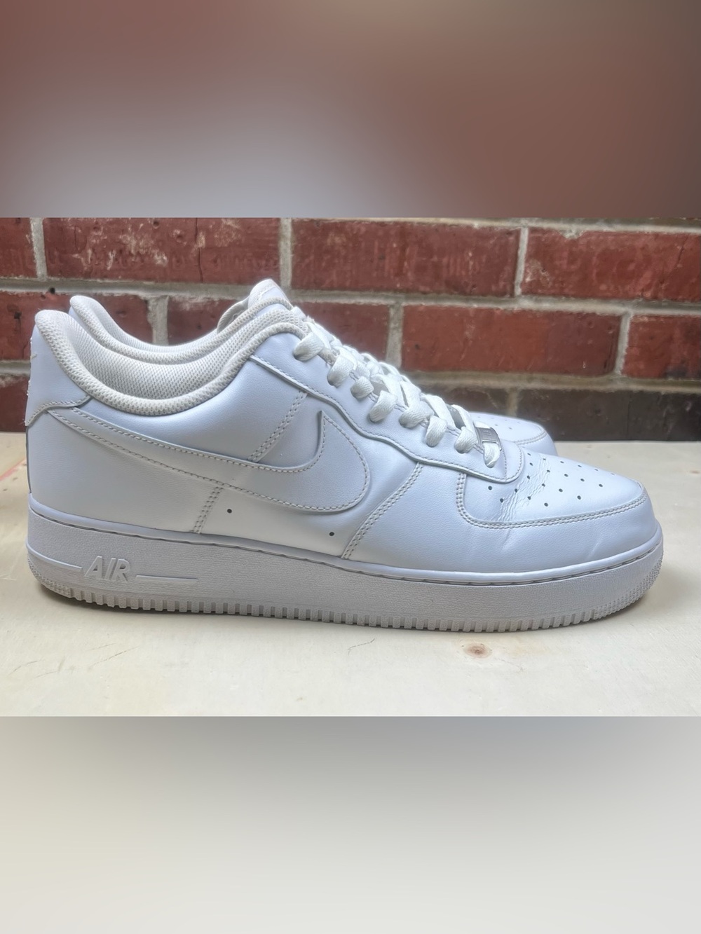 Men's Nike Air Force 1 White Size 13 Athletic Shoes